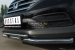 Honda CR-V 2013 Защита переднего бампера d63 (секции) d42 (прямой) HVZ-001337